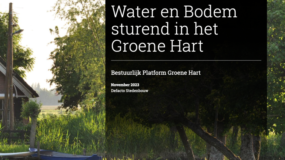 Beeld Wateratlas Groene Hart  2023